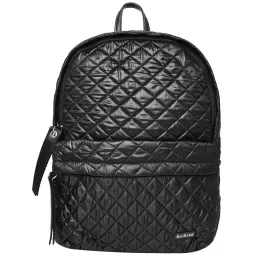 Bad Habit Black Nylon Medium Backpack image 1