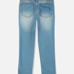 Gini & Jony Boys Blue Washed Jeans image 2