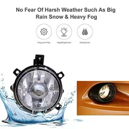 Auto Pearl Car Fog Lamp Light Compatible For Ford New Figo (Set of 2 Pcs) image 3