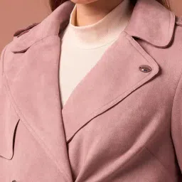 U.S. Polo Assn. Womens Pink Polyester Regular Fit Jacket image 4