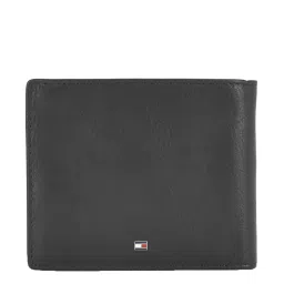 Tommy Hilfiger  Black Casual Leather Bi-Fold Wallet for Men image 3