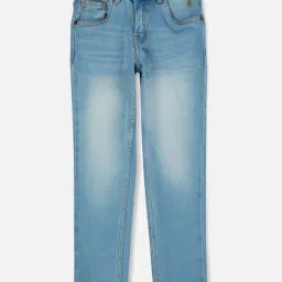 Gini & Jony Boys Blue Washed Jeans-picture-18