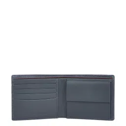 Tommy Hilfiger Yenisei Powder Blue Formal Leather Bi-Fold Wallet for Men image 4