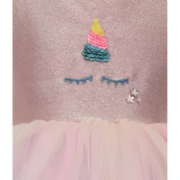 A Little Fable Kids Multicolor Embellished Dress image 3