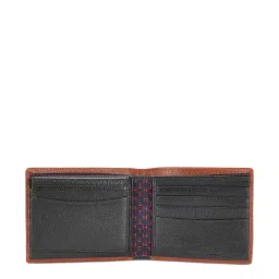 Tommy Hilfiger Sebastian Tan Casual Leather Bi-Fold Wallet for Men image 4