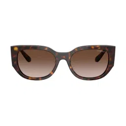 Vogue Eyewear Forerunner Brown Irregular Gradient Sunglasses for Women image 2