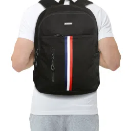 Bad Habit Black Canvas Medium Backpack image 2