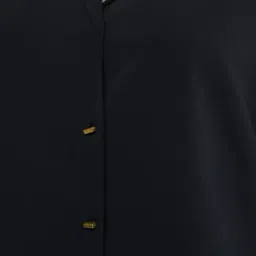 Numero Uno Black Cotton Regular Fit Shirt image 5