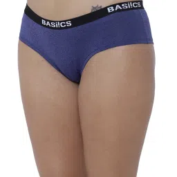BASIICS by La Intimo Blue Bikini Panty image 3