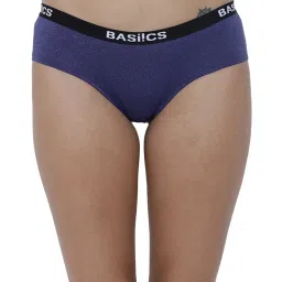 BASIICS by La Intimo Blue Bikini Panty image 1