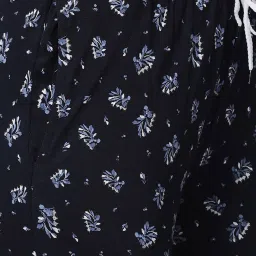 Kryptic Blue & Purple Printed Pure Cotton Elasticated Waist Band Regular Fit Pyjamas - Pack of 2 image 5