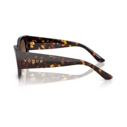 Vogue Eyewear Forerunner Brown Irregular Gradient Sunglasses for Women image 5