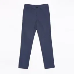 Allen Solly Kids Navy Slim Fit Trousers image 1