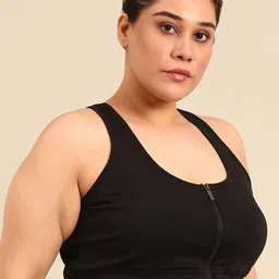 The Pink Moon Women Plus Size Moisture Wicking Rapid-Dry Workout Bra image 3