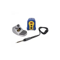 Hakko FX-888DX 230V Soldering Station with Blue/Yellow BS Plug and W/3 Wired Cord image 2