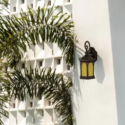 Whispering Homes Affable Outdoor Wall Light - Brown-picture-14