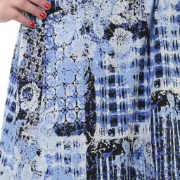 Belle Fille Blue Printed Skirt image 5