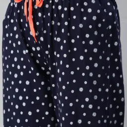Kryptic Blue Printed Pure Cotton Elasticated Waist Band Regular Fit Pyjamas - Pack of 2 image 5