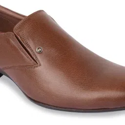 Regal Men's Brown Formal Slip-Ons image 4