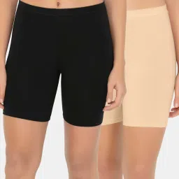 Amante Multicolor Cotton Shorts (Pack Of 2) image 1