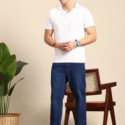 Mast & Harbour Men Slim Fit Light Fade Stretchable Jeans image 4