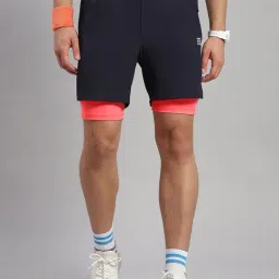 Rock.It Navy Blue Regular Fit Shorts-picture-38