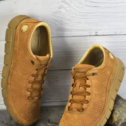 Woodland Men's Camel Casual Sneakers-picture-29