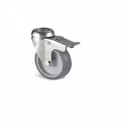 Guitel Hervieu Braked Swivel Castor Wheel 80 Kg Capacity 100 mm Wheel, JP3OD100-325L-image-91