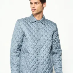 Peregrine By Pantaloons Blue Regular Fit Jacket-picture-20