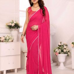 Panzora Printed Saree with Blouse Piece-picture-12