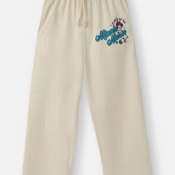 Nautinati Cotton Knit Disney Mickey & Friends Featuring Minnie Mouse Printed Pajama - Off White-picture-13