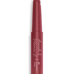 mama earth Mamaearth Moisture Matte Longstay Mini Lipstick with Avocado Oil & Vitamin E for 12 Hour Long Stay 02 Plum Punch - 0.7 g image 2