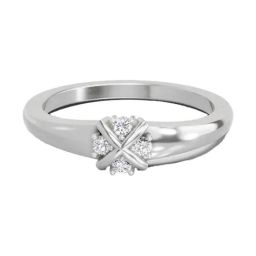 Sparkles Lab Grown Diamond 14k (585) White Gold Ring for Women-picture-20