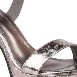 Inc.5 Women's Pewter Ankle Strap Stilettos image 4