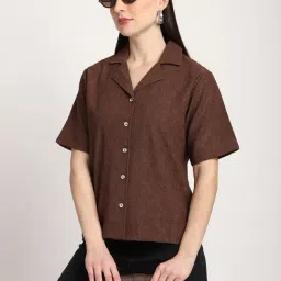 R&B Brown Polyester Shirt-picture-35