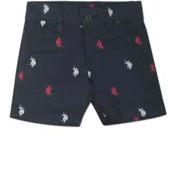 U.S. Polo Assn. Boys Navy Printed Shorts-picture-15