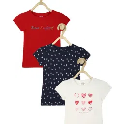 Peter England Kids Multicolor Printed T-shirt-image-27