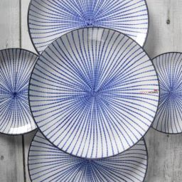 Goodhomes Multicolor Stoneware Dinner Plate - Set of 4-picture-6