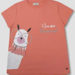 Gini & Jony Kids Orange Applique Top-picture-22