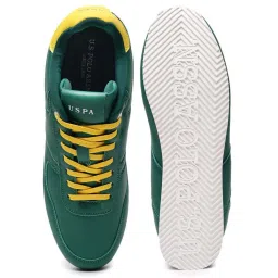 U.S. Polo Assn. Men's Retro Green Casual Sneakers image 4