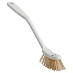VIKAN Scrubbing Brush PET Hard 25 mm Bristle Length White, 42885-picture-22