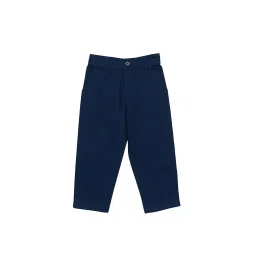 H by Hamleys Kids Blue Printed Full Sleeves Shirt, Pants with Bow image 4