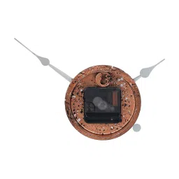 CHRONIKLE Elegant Round Multicolor Iron Wall Clock image 4