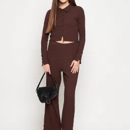 MADAME Brown Maxi Co-Ord Set image 4