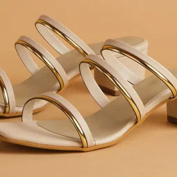 Eridani Women's Chiara Beige Casual Sandals image 4