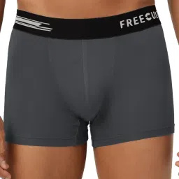 Freecultr Prussian Blue & Ash Grey Comfort Fit Trunks - Pack of 2 image 4