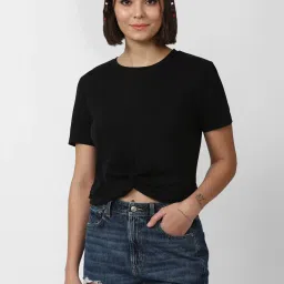 Forever 21 Black Cotton Top image 1