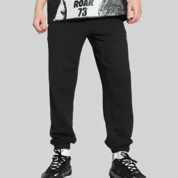 Puma Black Cotton Regular Fit Sports Joggers-picture-26