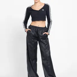 Adidas Originals Black Printed Sports Track Pants image 4