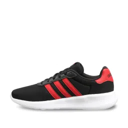 Adidas Men's LITE RACER 3.0 Black Running Shoes image 3